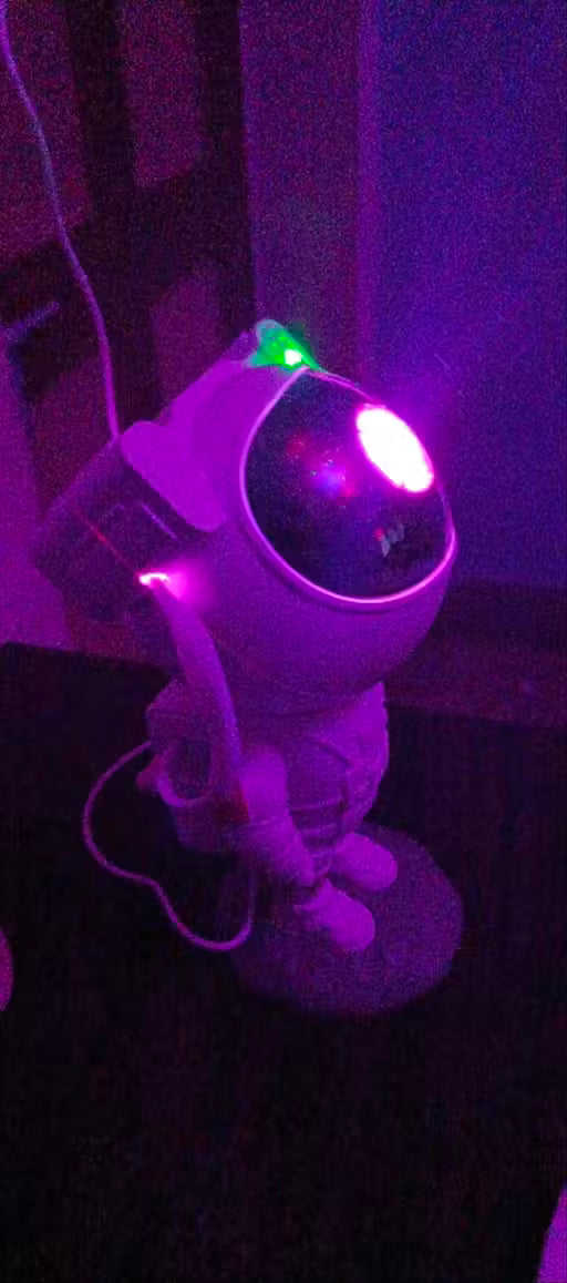 Astronaut Galaxy Star Projector Night Light with Remote Control