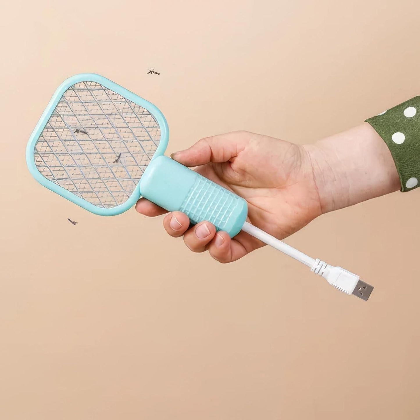 Mini Mosquito Killer Racquet – Powerful Electric Insect Zapper