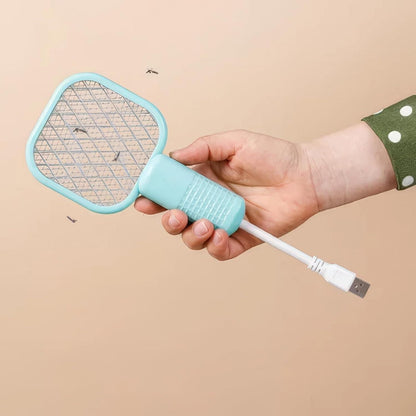 Mini Mosquito Killer Racquet – Powerful Electric Insect Zapper