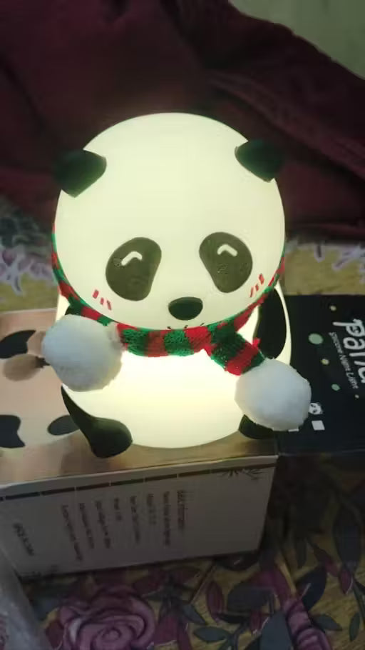 Panda Night Lamp – “Close Eyes” | Cute Bedside Light for Kids &amp; Adults