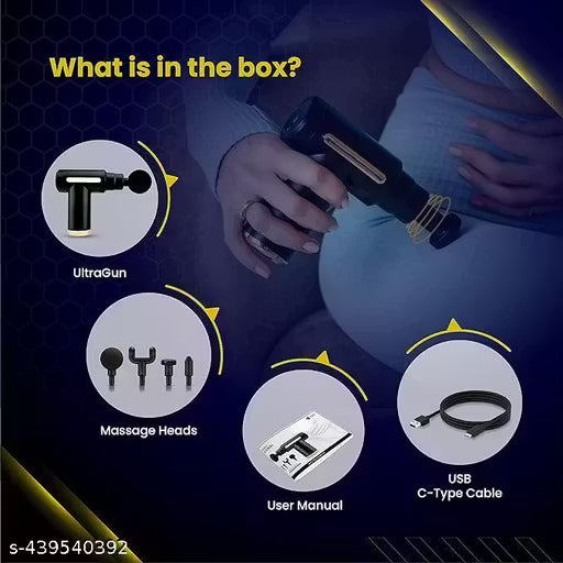 Full Body Massager Gun – Deep Tissue Muscle Relaxation Device