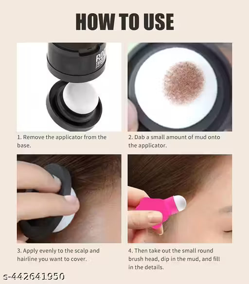 Root Touch Up Powder – Instant Hair Root Coverage for Grey &amp; Thin Hair