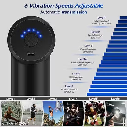 Full Body Massager Gun – Deep Tissue Muscle Relaxation Device