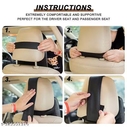 Car Seat Headrest Neck Rest Pillow Cushion – Comfortable Support for Long Drives